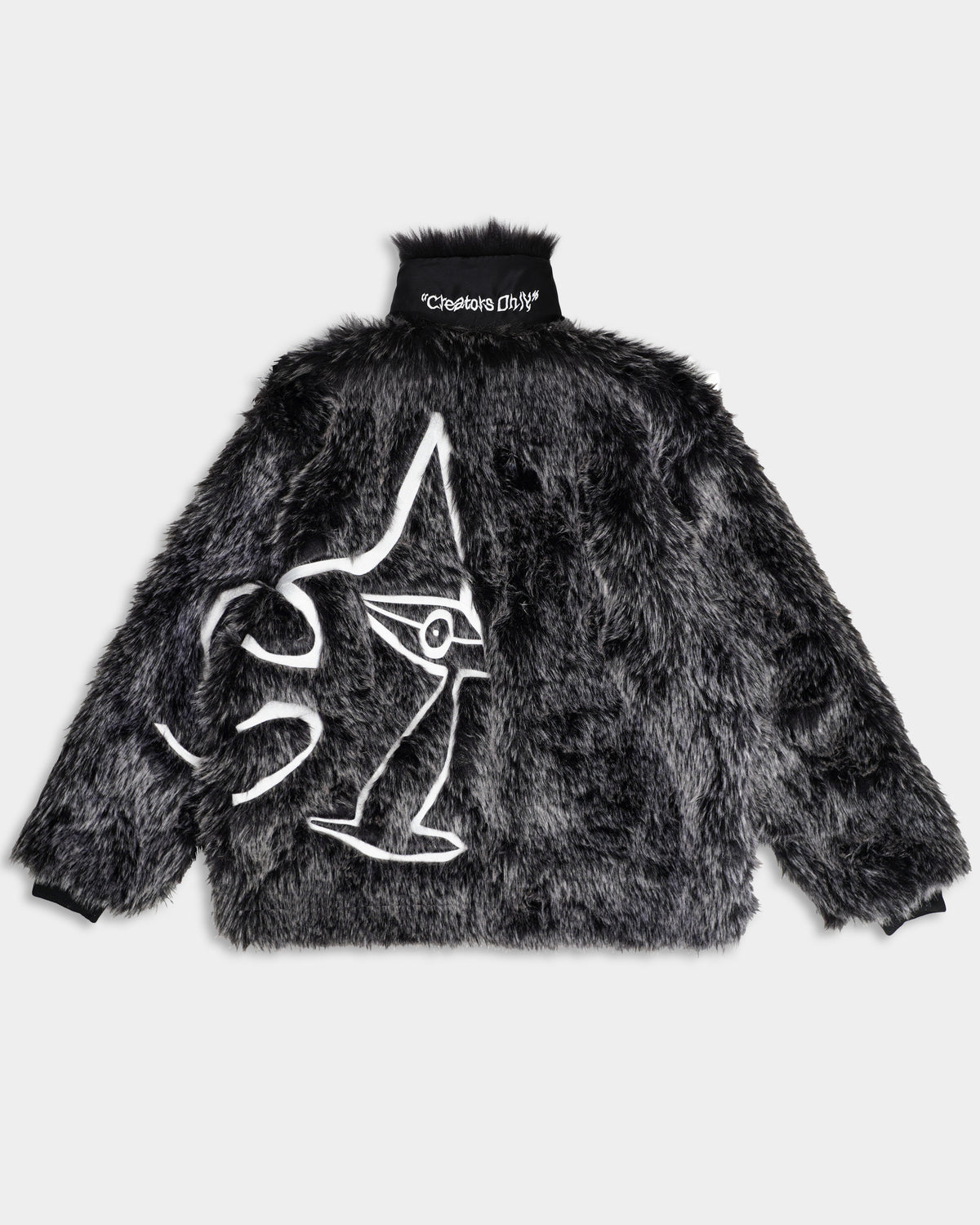 Laci Studios Wolf Faux Fur Jacket