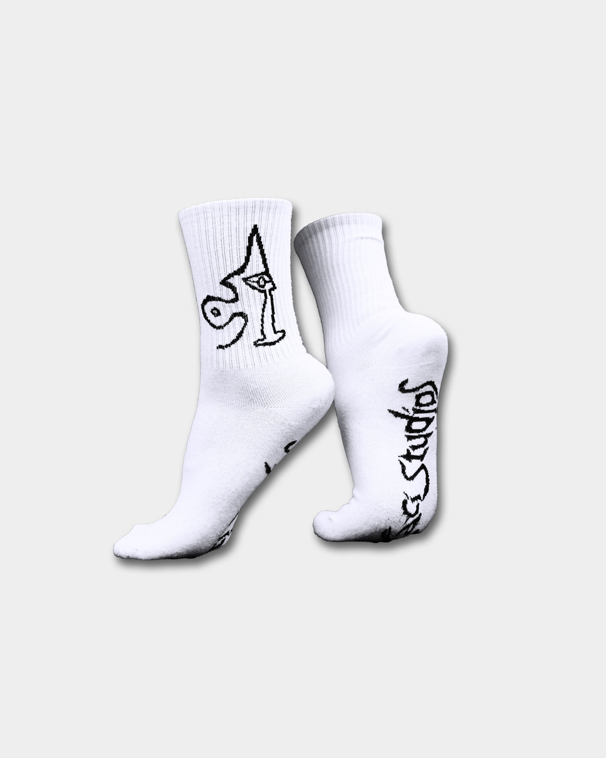 Laci Studios Signature Logo Socks [2P]