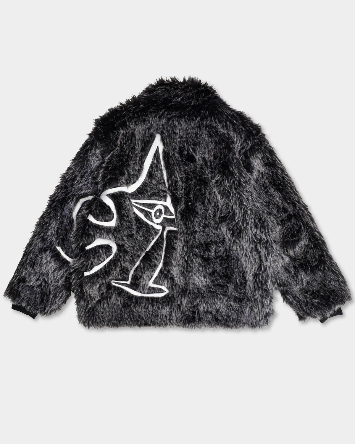 Laci Studios Wolf Faux Fur Jacket